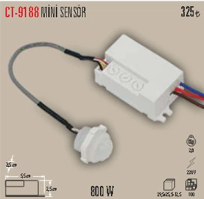 CT-9188 MİNİ SENSÖR ürün görseli 1