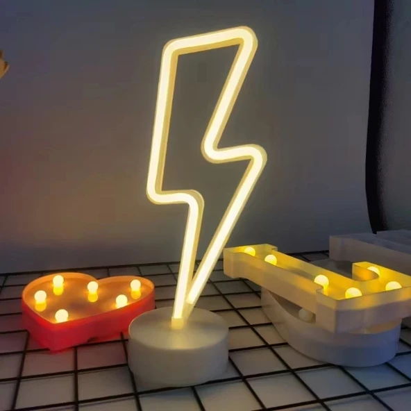 Vexor Şimşek Neon LED Lamba - Resim 4