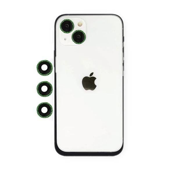 Apple İphone 14 Shine Kamera Lens - Yeşil ürün görseli 1