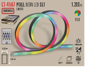 CT-4567 Pixel Neon LED Set ürün görseli 1