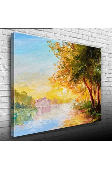 Vexor Gün Batımı Canvas Tablo (50x70) ürün görseli 1