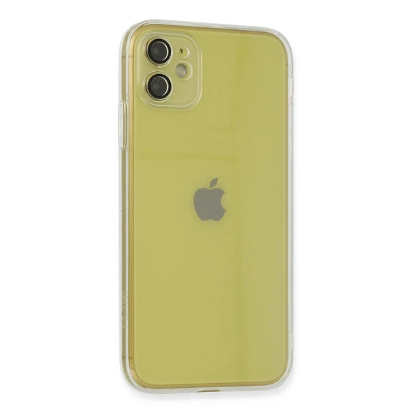 Apple İphone 12 Kılıf Fly Lens Silikon - Şeffaf - Resim 2