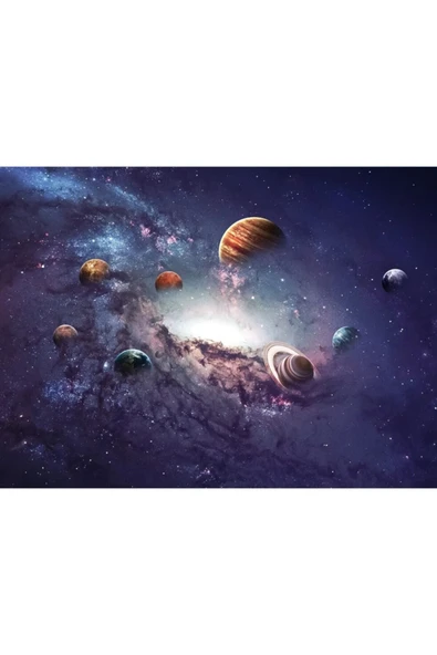 Vexor Uzay Canvas Tablo (50x70) - Resim 2