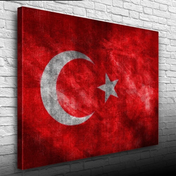 Vexor Şanlı Türk Bayrağımız Kanvas Tablo 50 x 70 ürün görseli 1