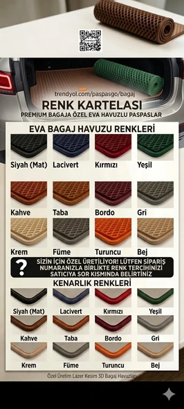 KIA  CEED  2007-2011 ARACA ÖZEL EVA BAGAJ HAVUZU - Resim 2