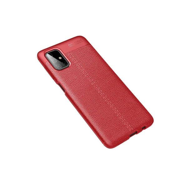 Samsung Galaxy M51 Kılıf Auto Focus Kapak - Kırmızı ürün görseli 1