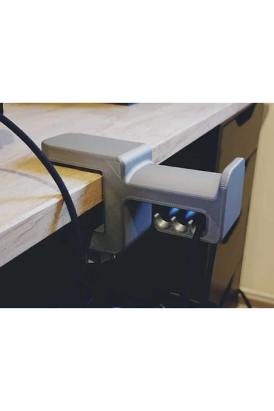 GİT3D Gümüş Gri Asılabilir Kulaklık Standı ürün görseli 1