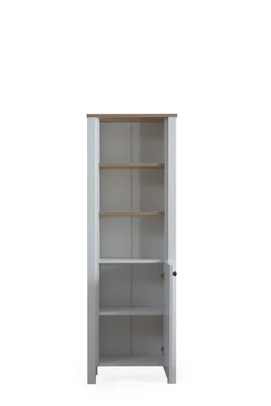 Alpino Hampton Kitaplık (Beyaz) - Resim 2