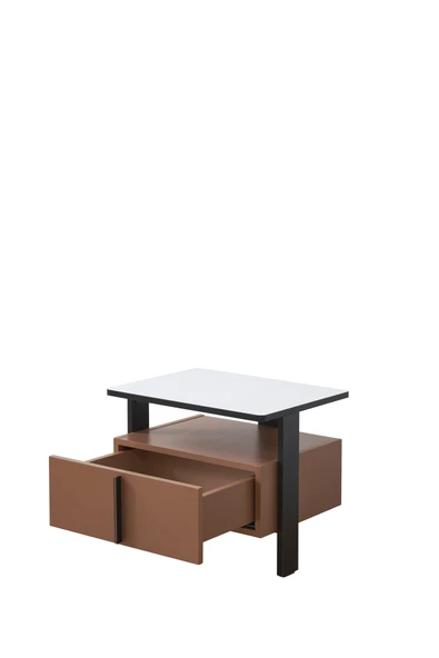 Alpino Hardal Komodin (Metalik Taba) - 55 X 45 X 47 ürün görseli 1