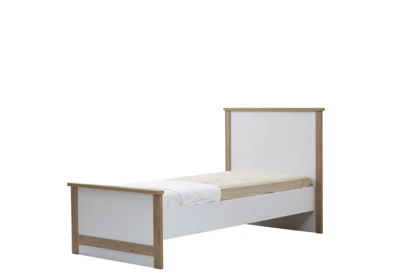 Alpino London 90 x 200 Karyola (Beyaz) ürün görseli 1