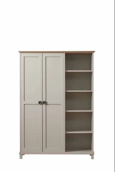 Alpino Sardis Ofis Kitaplık (Kumtaşı) - 126 X 40 X 180 ürün görseli 1