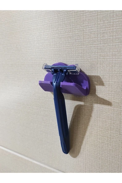 GİT3D 3m Yapışkanlı Bulut Banyo Düzenleyici - Jilet Tutucu Plastik Aparat ürün görseli 1