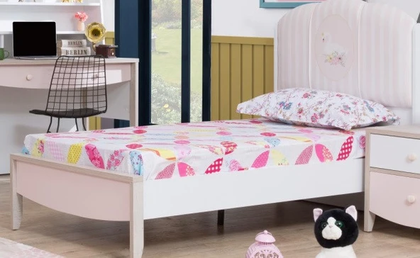 Alpino Kuğu Safat 120 x 200 Karyola (Beyaz) ürün görseli 1
