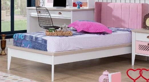 Alpino Beverly 120 x 200 Karyola (Beyaz) ürün görseli 1