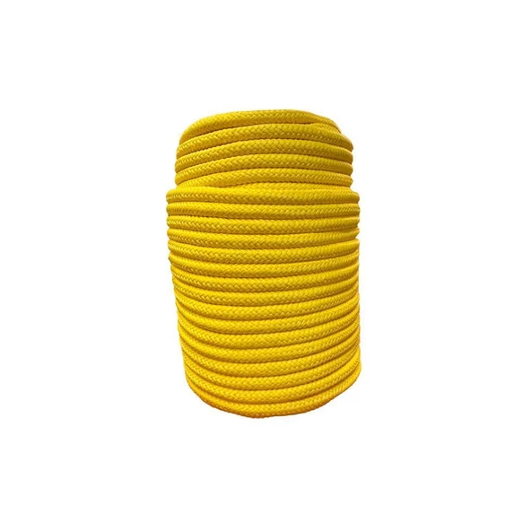 Mol Halat Ropira PP Sarı Yüzen Örgülü Halat   14mm-50mt ürün görseli 1
