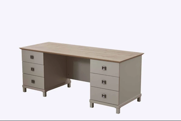 Alpino Sardis Ofis Masası (Kumtaşı) - 180 X 70 X 74 ürün görseli 1