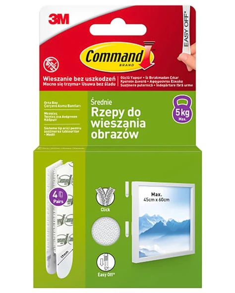 Command Orta Boy Cırt Cırt Bant (Dar Tip) ürün görseli 1