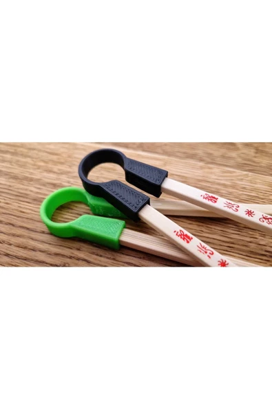 GİT3D Chopstick Tutucu Aparat Chopstick Öğrenme Aparatı 2 Adet ürün görseli 1