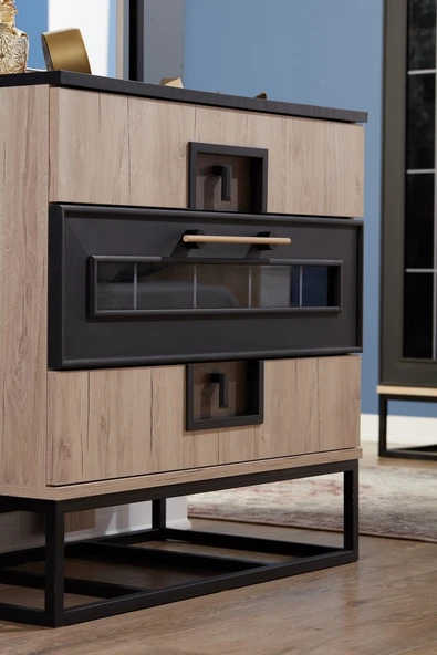 Alpino Loft Şifonyer (Flora) ürün görseli 1