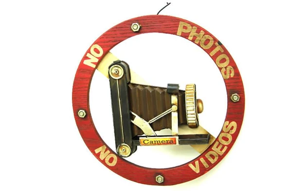 Norino Dekoratif Metal No Photo Tabela Vintage Hediyelik ürün görseli 1