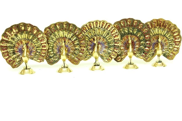 Norino Tavuz Kuşu 4" 5'li Set Dekoratif Hediyelik ürün görseli 1