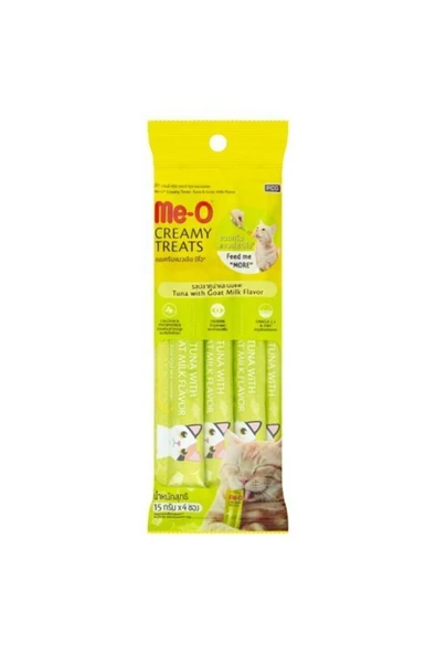 Me-O POUCH Me-o Ton Balığı Ve Keçi Sütlü Sıvı Kedi Maması ürün görseli 1