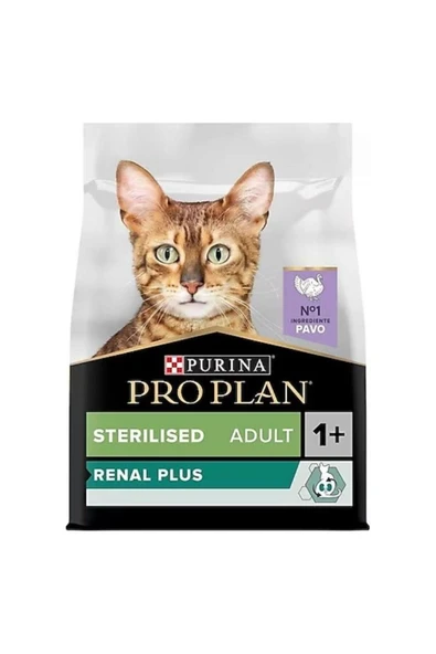Pro Plan ProPlan Pro Plan Sterilised Tavuk Hindi Kısırlaştırılmış Cat Food Adult Kedi Maması 3KG ürün görseli 1