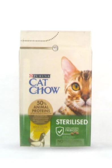 Pro Plan Cat Chow Sterilized Tavuklu Yetişkin Kuru Kedi Maması 15 Kg ürün görseli 1