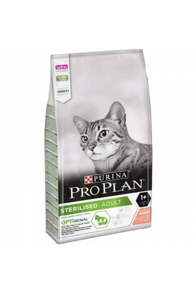Pro Plan Sterilised Somonlu Kısırlaştırılmış Kedi Maması 10 Kg ürün görseli 1