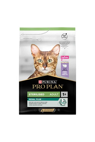 Pro Plan Sterilised Hindi Etli Kısır KEDİ MAMASI 3 KG ürün görseli 1