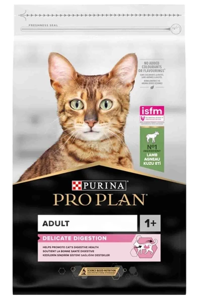 Pro Plan Delıcate Adult Zengin Kuzu Etli Yetişkin Kedi Maması 10kg ürün görseli 1