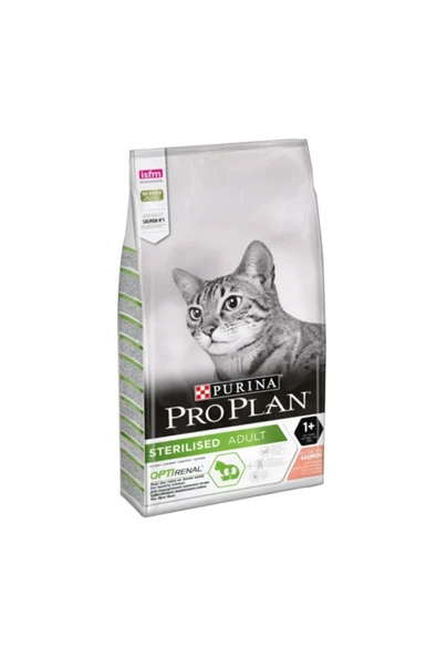 Pro Plan Pro Plan Sterilised Somonlu Kısırlaştırılmış Kedi Maması 10 Kg ürün görseli 1