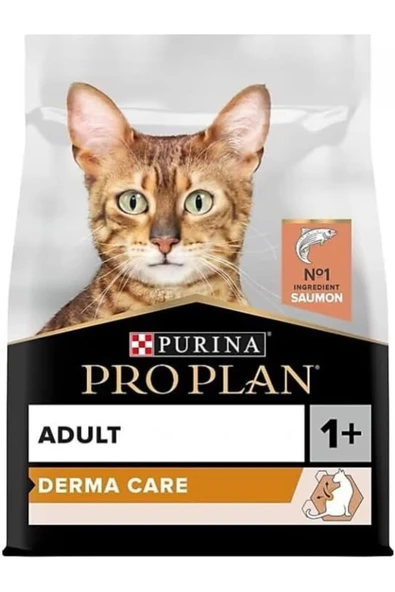 Pro Plan Pro Plan Derma Care Tüy ve Deri Sağlığı için Somonlu Kedi Maması 3 kg ( ELEGANT DERMA ) ürün görseli 1