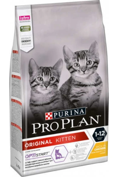 Pro Plan Original Kitten (Junior) Kedi Maması 10kg ürün görseli 1