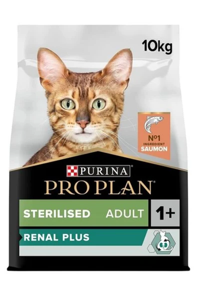 Pro Plan Sterilised Kısırlaştırılmış Somonlu Kedi Maması 10 Kg ürün görseli 1