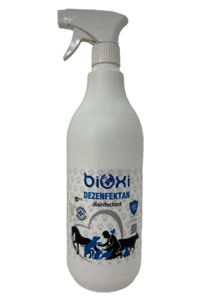 Orqinel Bioxi Veteriner ve Hayvan Dezenfektanı 1 LT/ Hipokloröz asit (HOCl) bazlı ürün görseli 1