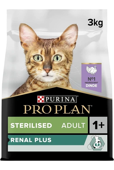 Pro Plan Pro Plan Sterilised Kisirlaştirilmiş Kediler Için Hindili Kedi Mamasi 3 Kg ürün görseli 1