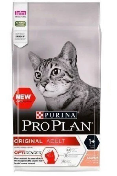 Purina Pro Plan Pro Plan Somonlu Pirinçli Yetişkin Kedi Mamasi 10 Kg ürün görseli 1