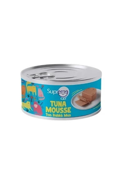 Supreme Cat Supreme Cat Püre Ton Balıklı Yetişkin Konserve Kedi Maması 85 Gr Tekli ürün görseli 1