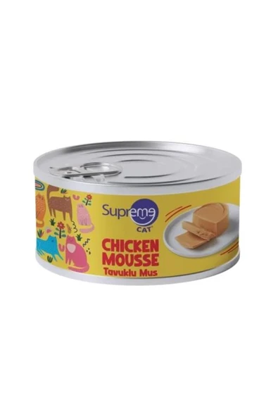 Supreme Cat Supreme Cat Püre Tavuklu Yetişkin Konserve Kedi Maması 85 Gr Tekli ürün görseli 1