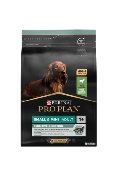Pro Plan Kuzu Etli Küçük Irk Yetişkin Köpek Maması 3 kg ürün görseli 1