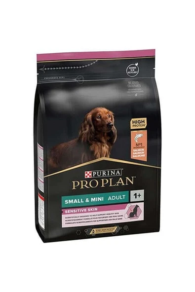Pro Plan Adult Small Sensitive Somonlu Küçük Irk Yetişkin Köpek Maması 3Kg ürün görseli 1