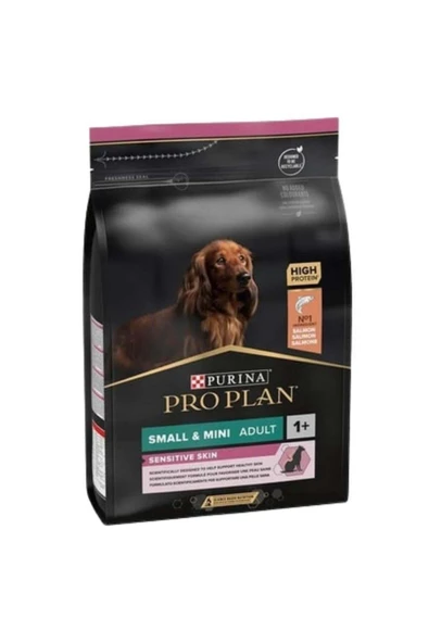 Pro Plan ProPlan Somon Balıklı Küçük Irk Hassas Köpek Maması 3kg ürün görseli 1