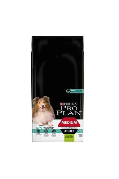 Purina Pro Plan Medium Adult Kuzu Etli Hassas Yetişkin Köpek Maması 14 kg ürün görseli 1