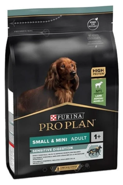 Pro Plan Proplan Small Mini Adult 3 kg Sensitive Digestion Ufak Irk Kuzulu Yetişkin Köpek Maması ürün görseli 1