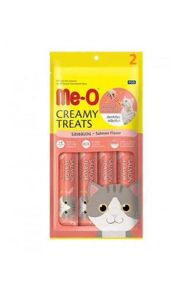 meo meo TR5CACH4515 Me-O Creamy Treat Somon Kedi Ödülü 4x15gr (12 adet) 5045 ürün görseli 1