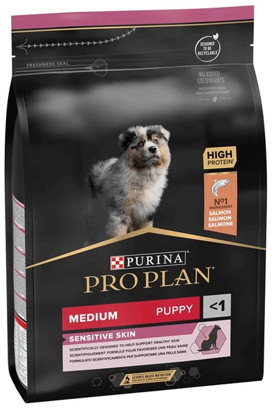 Purina Pro Plan Pro Plan Medium Puppy Somonlu Yavru Köpek Maması 3 Kg ürün görseli 1