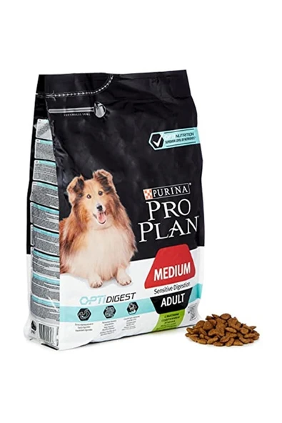 Pro Plan Orta Irk Kuzu Etli Yetişkin Köpek Maması 3kg ürün görseli 1