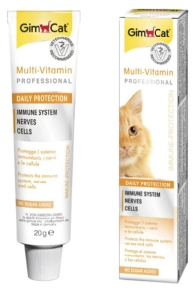 Gimcat Gim Cat Multi Vitamin Paste 12 Vitaminli Kedi Macunu 100 gr ürün görseli 1