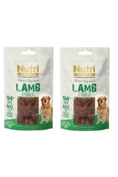 Nutri Feline Nutri Canın Lamb Cubes 2 Adet %94 Kuzulu Köpek Ödülü 80 Gr ürün görseli 1
